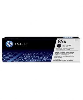 HP 85A LaserJet Toner Cartridge, black (CE285A)